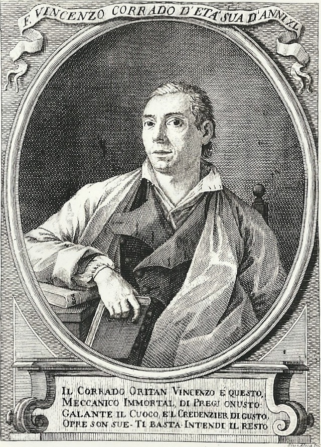 F. Vincenzo Corrado, the first to write about using potatoes as human food, the first to publish a recipe for potato gnocchi.