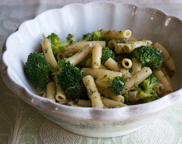Nonna Domenica's Macaroni and Broccoli with Anchovy. From Italian Home Cooking: 125 Recipes to Comfort Your Soul, by Julia della Croce. Photo: Christopher Hirsheimer & Melissa Hamilton
