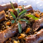 For New Year's: Lentils and Sausages for Luck and Plenty